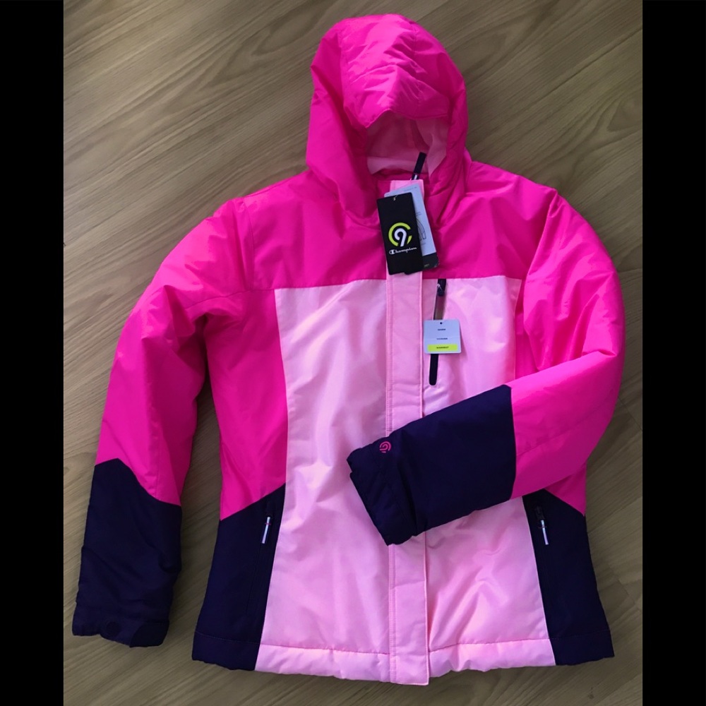 Champion Jacket Pink , Rose & Blue.Size XX…